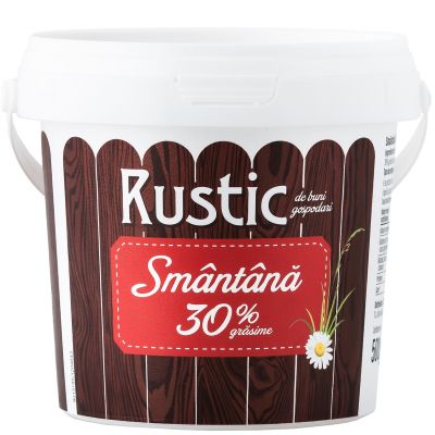 RUSTIC SMANTANA 30% GRASIME 500 GR